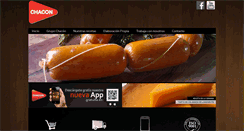 Desktop Screenshot of chorizodechacon.com